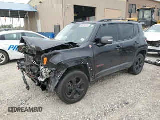 2020 Jeep Renegade Trailhawk с VIN ZACNJBC15LPL74618, выставлен на аукционе Copart как лот 58150275 с пробегом 53 898 миль миль и Списание • Salvage title. История ставок и продаж доступна на DreamBid. Изображение 1.