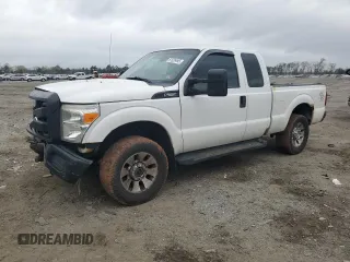 2013 Ford F-250 XL with VIN 1FT7X2B62DEB20592, listed as a Copart auction lot 51535495 with 390,072 mi miles and Salvage Title. Bid and sale history available at DreamBid. Image 1.