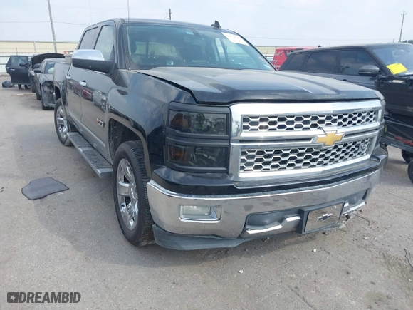 2015 Chevrolet Silverado 1500 LTZ with VIN 3GCUKSEC2FG472389, listed as a IAAI auction lot 41774325 with 1 mi miles. Bid and sale history available at carsss.com. Image 1.