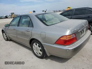 2002 Acura RL with VIN JH4KA96562C001280, listed as a Copart auction lot 74716484 with 0 mi miles and Salvage Title. Bid and sale history available at carsss.com. Image 2.