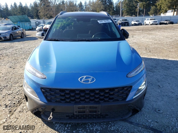 2023 Hyundai Kona SEL with VIN KM8K6CAB1PU955526, listed as a Copart auction lot 44716735 with 44,961 mi miles and Salvage Title. Bid and sale history available at carsss.com. Image 5.