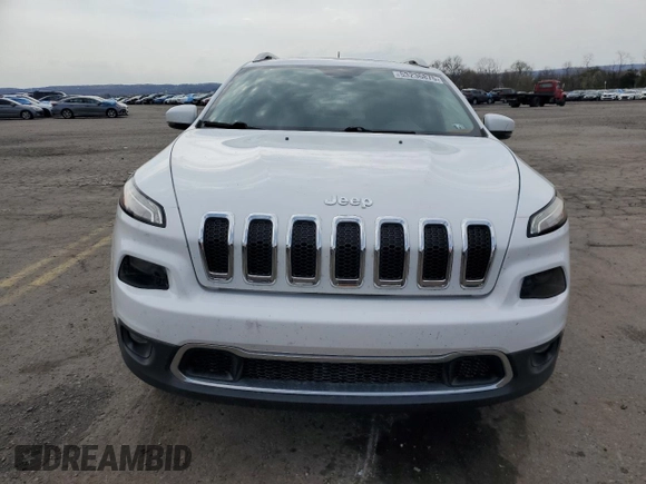 2016 Jeep Cherokee Limited with VIN 1C4PJMDB3GW236812, listed as a Copart auction lot 53236875 with 77,533 mi miles and Salvage Title. Bid and sale history available at carsss.com. Image 5.