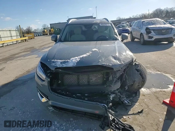 2023 Volvo XC90 Ultimate Bright Theme with VIN YV4H60CA6P1945963, listed as a Copart auction lot 46036015 with 15,052 mi miles and Salvage title. Bid and sale history available at DreamBid. Image 14.