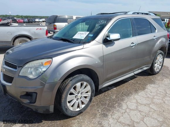 2010 Chevrolet Equinox LTZ with VIN 2CNALFEW0A6281524, listed as a IAAI auction lot 41960675 with 191,244 mi miles. Bid and sale history available at carsss.com. Image 2.