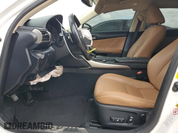 2015 Lexus IS 250 с VIN JTHBF1D29F5076948, выставлен на аукционе Copart как лот 54606495 с пробегом 116 615 миль миль и Списание • Salvage title. История ставок и продаж доступна на DreamBid. Изображение 7.