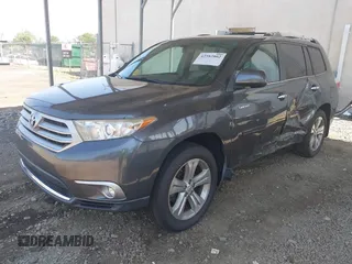 2013 Toyota Highlander Limited with VIN 5TDDK3EH2DS272953, listed as a IAAI auction lot 42582802 with 144,482 mi miles and . Bid and sale history available at DreamBid. Image 2.