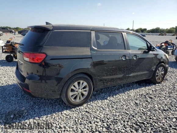 2015 Kia Sedona LX with VIN KNDMB5C1XF6051461, listed as a Copart auction lot 54203275 with 101,193 mi miles and Salvage Title. Bid and sale history available at DreamBid. Image 3.