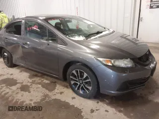 2014 Honda Civic Sedan EX with VIN 2HGFB2F82EH517298, listed as a IAAI auction lot 41971174 with 131,451 mi miles. Bid and sale history available at carsss.com. Image 1.