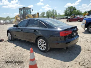2013 Audi A6 2.0T Premium with VIN WAUCFAFC4DN005081, listed as a Copart auction lot 59929474 with 112,357 mi miles and Salvage Title. Bid and sale history available at carsss.com. Image 2.