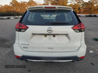 2017 Nissan Rogue S with VIN KNMAT2MTXHP549624, listed as a Copart auction lot 87082524 with 126,181 mi miles and Salvage Title. Bid and sale history available at carsss.com. Image 6.