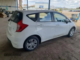 2017 Nissan Note S Plus z VIN 3N1CE2CP7HL372214, wystawiony jako Copart lot #54261775 z przebiegiem 76 593 mil mil oraz Szkoda całkowita • Salvage title. Historia ofert i sprzedaży dostępna na DreamBid. Obrazek 3.