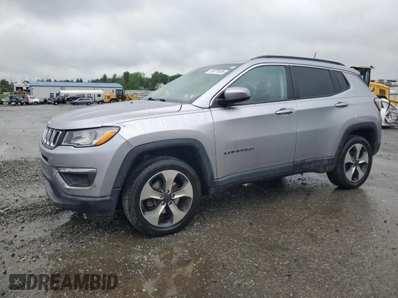 2018 Jeep Compass Latitude с VIN 3C4NJDBB9JT180222, выставлен на аукционе Copart как лот 56979395 с пробегом 78 262 миль миль и Списание • Salvage title. История ставок и продаж доступна на DreamBid. Изображение 1.