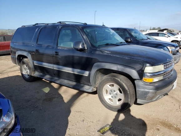 2004 Chevrolet Suburban LT with VIN 1GNFK16T24J154454, listed as a Copart auction lot 45388505 with NaN miles and Salvage Title. Bid and sale history available at carsss.com. Image 4.
