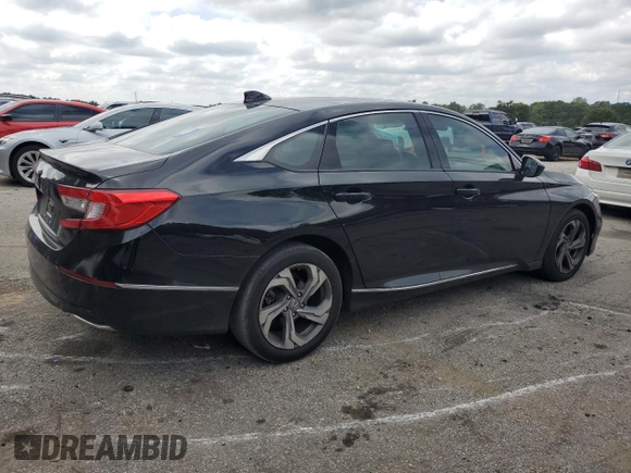 2019 Honda Accord EX with VIN 1HGCV1F42KA036186, listed as a Copart auction lot 71766054 with 61,732 mi miles and Salvage title. Bid and sale history available at DreamBid. Image 3.