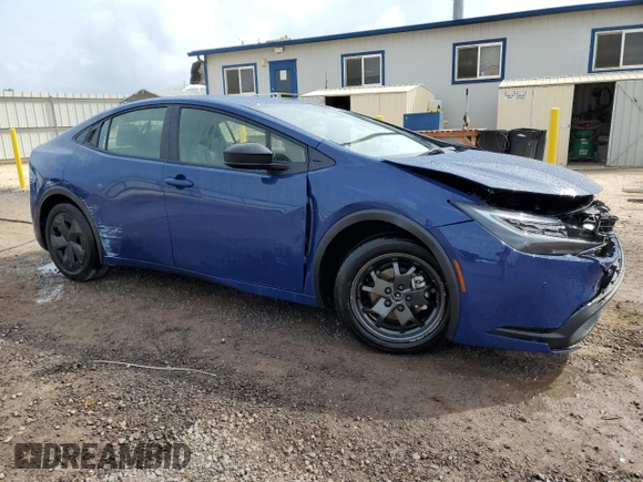2024 Toyota Prius LE with VIN JTDACAAU4R3045263, listed as a Copart auction lot 54783175 with 2,454 mi miles and Clean Title. Bid and sale history available at carsss.com. Image 4.