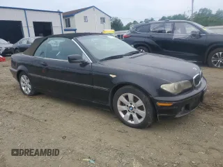 2005 BMW 3 Series 325Ci with VIN WBABW33495PL38483, listed as a Copart auction lot 64333334 with Not Provided miles and Clean Title. Bid and sale history available at carsss.com. Image 4.