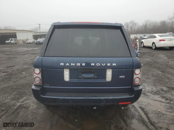 2012 Land Rover Range Rover HSE with VIN SALME1D44CA387407, listed as a Copart auction lot 43020105 with 126,198 mi miles and Salvage Title. Bid and sale history available at carsss.com. Image 6.