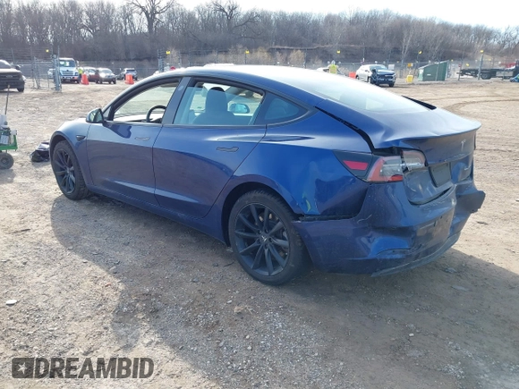 2019 Tesla Model 3 Long Range with VIN 5YJ3E1EB3KF408270, listed as a IAAI auction lot 41773713 with 78,519 mi miles. Bid and sale history available at carsss.com. Image 3.