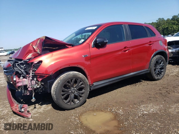 2018 Mitsubishi Outlander ES with VIN JA4AP3AU5JU014502, listed as a Copart auction lot 56117945 with 83,751 mi miles and Salvage title. Bid and sale history available at DreamBid. Image 1.