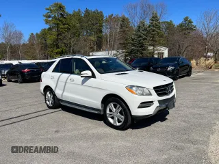 2015 Mercedes-Benz M with VIN 4JGDA5JB1FA608992, listed as a Copart auction lot 53400185 with 230,284 mi miles and Clean Title. Bid and sale history available at carsss.com. Image 1.