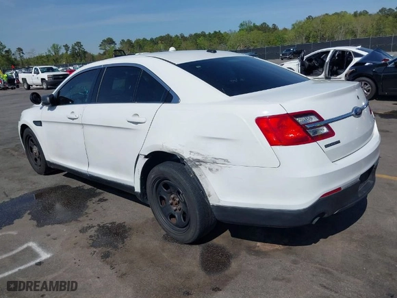 2013 Ford Sedan Police Interceptor with VIN 1FAHP2M84DG160041, listed as a IAAI auction lot 41922831 with 182,343 mi miles. Bid and sale history available at carsss.com. Image 3.