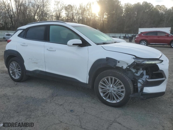 2021 Hyundai Kona SEL with VIN KM8K22AA5MU746461, listed as a Copart auction lot 88858495 with 63,729 mi miles and Salvage Title. Bid and sale history available at carsss.com. Image 4.