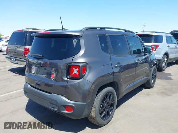 2020 Jeep Renegade Latitude with VIN ZACNJABB7LPL12187, listed as a IAAI auction lot 42304621 with 77,446 mi miles and . Bid and sale history available at DreamBid. Image 4.