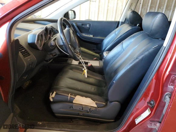 2006 Nissan Murano S with VIN JN8AZ08T26W427683, listed as a Copart auction lot 70979874 with 186,761 mi miles and Clean Title. Bid and sale history available at carsss.com. Image 7.