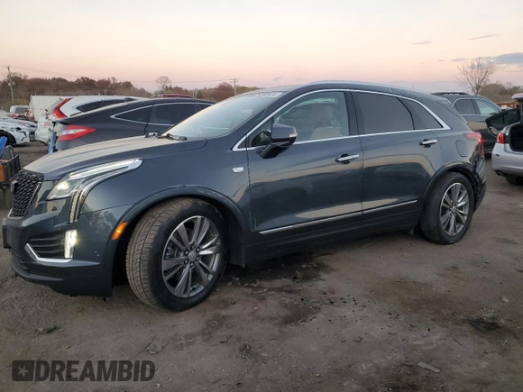2021 Cadillac XT5 AWD Premium Luxury z VIN 1GYKNDRS5MZ149683, wystawiony jako Copart lot #79283524 z przebiegiem 40 859 mil mil oraz Szkoda całkowita • Salvage title. Historia ofert i sprzedaży dostępna na DreamBid. Obrazek 1.