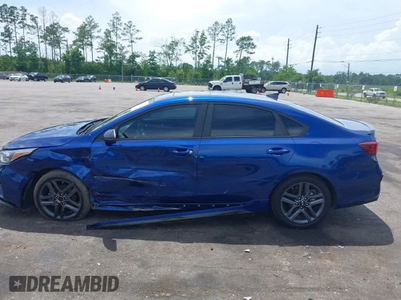 2021 Kia Forte GT-Line with VIN 3KPF34AD5ME280232, listed as a IAAI auction lot 42469251 with 33,275 mi miles and . Bid and sale history available at DreamBid. Image 13.
