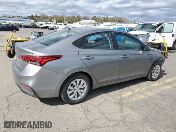 2022 Hyundai Accent SE with VIN 3KPC24A66NE166541, listed as a Copart auction lot 53020525 with 40,939 mi miles and Salvage Title. Bid and sale history available at DreamBid. Image 3.