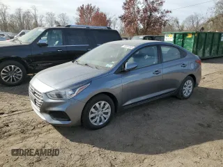 2020 Hyundai Accent SE with VIN 3KPC24A67LE101940, listed as a Copart auction lot 76359753 with 73,889 mi miles. Bid and sale history available at carsss.com. Image 1.
