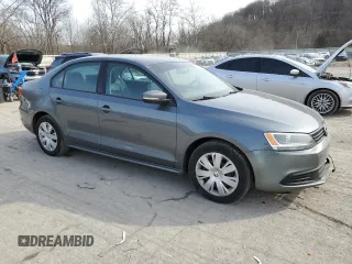2012 Volkswagen Jetta Sedan SE w/Convenience PZEV with VIN 3VWDP7AJ5CM123515, listed as a Copart auction lot 47457175 with 150,954 mi miles and Salvage Title. Bid and sale history available at carsss.com. Image 4.