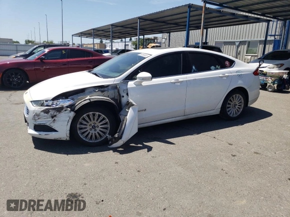 2016 Ford Fusion SE Hybrid with VIN 3FA6P0LU0GR342892, listed as a Copart auction lot 58869045 with 75,979 mi miles and Salvage title. Bid and sale history available at DreamBid. Image 1.