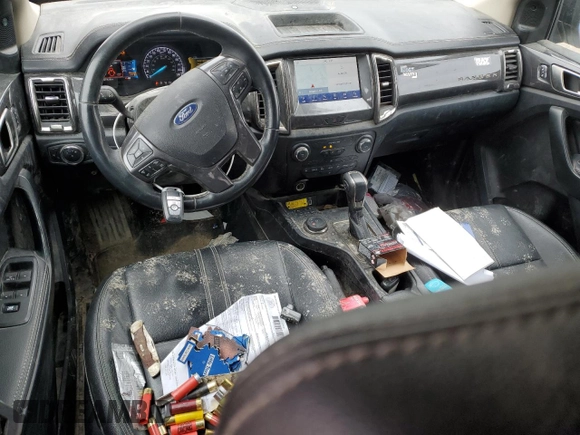 2021 Ford Ranger XL with VIN 1FTER4FHXMLD64107, listed as a Copart auction lot 44162755 with 102,743 mi miles and Salvage Title. Bid and sale history available at carsss.com. Image 8.