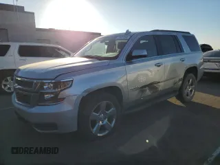 2020 Chevrolet Tahoe LS with VIN 1GNSCAKCXLR201067, listed as a Copart auction lot 78907264 with 122,630 mi miles and Salvage title. Bid and sale history available at DreamBid. Image 1.