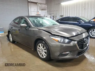 2017 Mazda 3 Sport with VIN 3MZBN1U7XHM156656, listed as a Copart auction lot 52625135 with 121,233 mi miles and Salvage Title. Bid and sale history available at DreamBid. Image 4.
