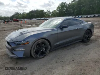 2022 Ford Mustang EcoBoost z VIN 1FA6P8TH8N5122837, wystawiony jako Copart lot #51655955 z przebiegiem 32 303 mil mil oraz Szkoda całkowita • Salvage title. Historia ofert i sprzedaży dostępna na DreamBid. Obrazek 1.