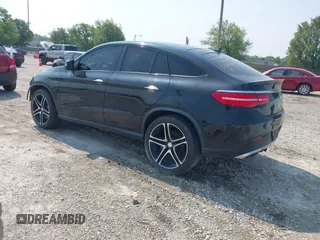 2016 Mercedes-Benz GLE 450 AMG with VIN 4JGED6EB9GA038611, listed as a IAAI auction lot 42472959 with 109,905 mi miles and . Bid and sale history available at DreamBid. Image 3.