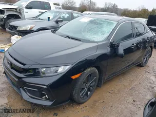 2021 Honda Civic Hatchback EX with VIN SHHFK7H62MU230957, listed as a IAAI auction lot 41579334 with 29,499 mi miles. Bid and sale history available at carsss.com. Image 18.