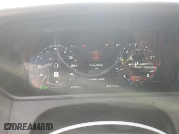 2018 Land Rover Range Rover Velar R-Dynamic HSE with VIN SALYM2RV7JA759511, listed as a Copart auction lot 47464325 with 87,603 mi miles and Clean title. Bid and sale history available at DreamBid. Image 9.