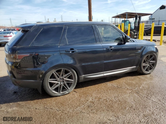 2014 Land Rover Range Rover Sport V8 Dynamic with VIN SALWR2EF4EA331716, listed as a Copart auction lot 89376175 with 89,584 mi miles and Clean Title. Bid and sale history available at carsss.com. Image 3.