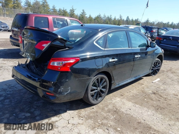 2018 Nissan Sentra S with VIN 3N1AB7AP7JY340405, listed as a IAAI auction lot 41795471 with 96,405 mi miles and . Bid and sale history available at DreamBid. Image 4.