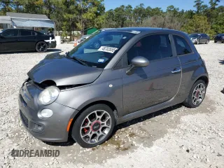 2012 FIAT 500 Sport z VIN 3C3CFFBR8CT365810, wystawiony jako Copart lot #48703555 z przebiegiem 134 690 mil mil oraz Tytuł czysty. Historia ofert i sprzedaży dostępna na DreamBid. Obrazek 1.