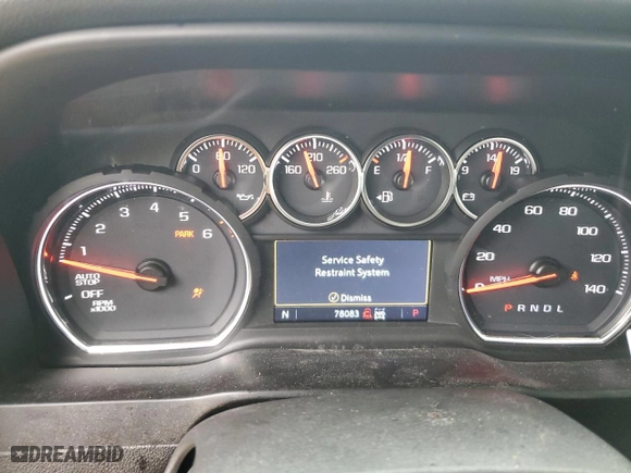 2019 Chevrolet Silverado 1500 LTZ with VIN 3GCUYGED4KG244280, listed as a Copart auction lot 44881395 with 78,083 mi miles and Clean Title. Bid and sale history available at carsss.com. Image 9.