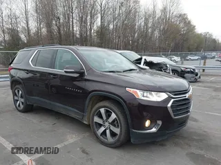 2021 Chevrolet Traverse LT z VIN 1GNEVHKW4MJ211443, wystawiony jako IAAI lot #41844982 z przebiegiem 76 050 mil mil oraz . Historia ofert i sprzedaży dostępna na DreamBid. Obrazek 1.