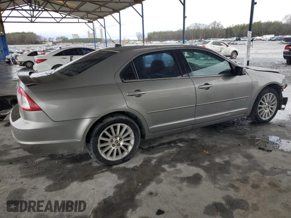 2008 Mercury Milan Premier with VIN 3MEHM08Z58R622596, listed as a Copart auction lot 43281445 with 234,623 mi miles and Salvage Title. Bid and sale history available at carsss.com. Image 3.