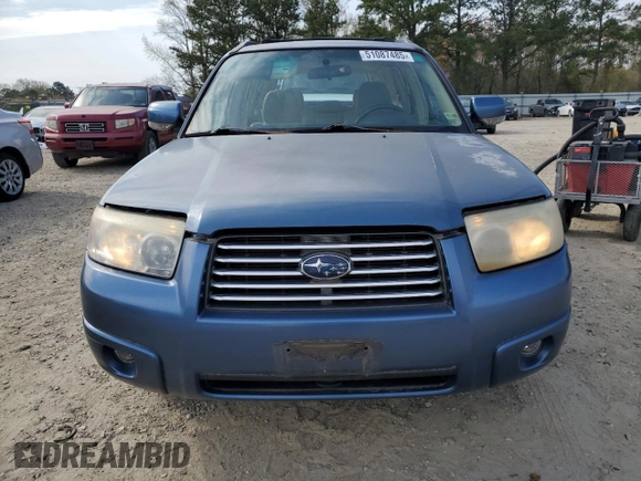 2007 Subaru Forester X w/Premium Pkg with VIN JF1SG65647H732055, listed as a Copart auction lot 51087485 with 28,913 mi miles and Salvage Title. Bid and sale history available at carsss.com. Image 5.