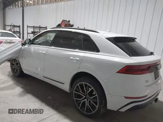 2021 Audi Q8 Premium Plus z VIN WA1EVAF12MD003942, wystawiony jako IAAI lot #41369581 z przebiegiem 39 792 mil mil oraz . Historia ofert i sprzedaży dostępna na DreamBid. Obrazek 3.