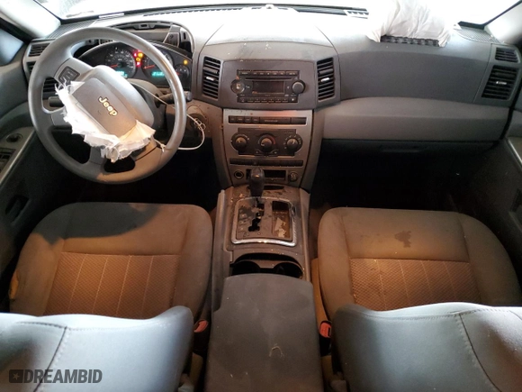 2005 Jeep Grand Cherokee Laredo with VIN 1J4GS48N55C526396, listed as a Copart auction lot 47883715 with 138,482 mi miles and Salvage Title. Bid and sale history available at carsss.com. Image 8.